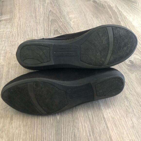 Lower East Side Womens Pull On Slouch Ankle Boots Sz 7.5 Bootie Black Faux Suede - Picture 5 of 8